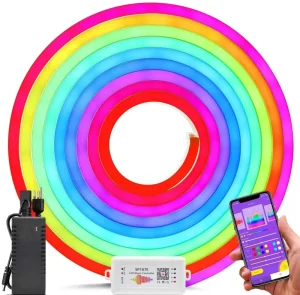 Silicone Neon Flex 12V/24V RGB Waterproof IP65 Flexible LED Tube Profile with 5mm 2110 SMD Strip