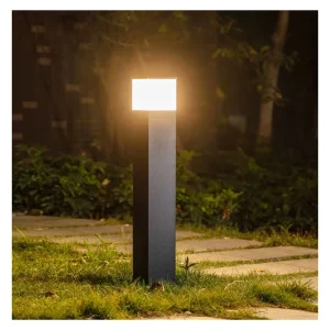 Simple Design Aluminum Led Bollard Lawn Light E27 Outdoor Garden 10W IP54 220V Waterproof CE Certified Hotel Home Decoration
