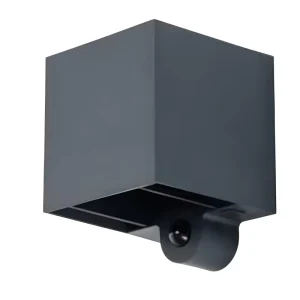 Simple Design Outdoor LED Matte Black Wall Light Waterproof Exterior Garden Courtyard Decor Mount Lamp