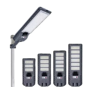 Simple Elegant IP65 Waterproof ABS CE Certified Outdoor Solar Street Light Rural Road Courtyard LED Remote Control 5000K Ra80