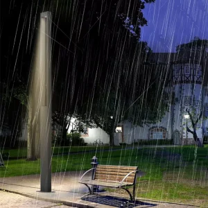 Simple Outdoor LED Garden Landscape Lighting IP65 30W AC High Pole Street Lamp