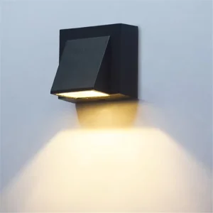 Single Head 5W LED Wall Lamp Waterproof Full IP65 Nordic Minimalist Style for Outdoor Background Lighting Ambient Artifact