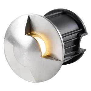 Small Stainless Steel Turtle-Shaped Underground Embedded Light IP65 Side Illumination BD-059 for Courtyard Stairways