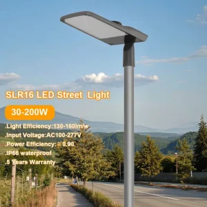 Smart City Outdoor LED Street Light 220V Public Waterproof Die Casting Aluminum Lighting Road Lamp by Manufacturers