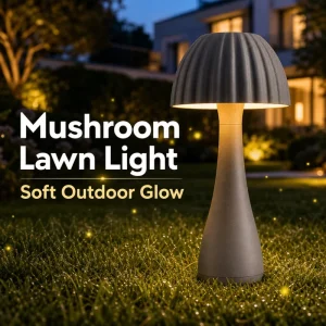 Smart LED Garden Light with Motion Sensor Auto On Off Wide Voltage Temperature Operation for Villa Entrance Path Golf Courses
