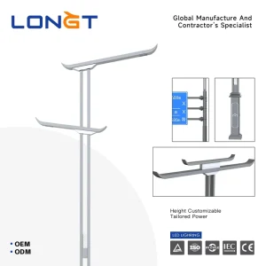 Smart LED Road Light with Sensor Control and IP66 Rating for City Use