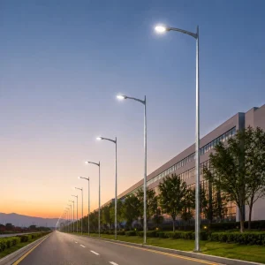 Smart Remote Monitoring LED Street Light, 30W-200W, IP66 Aluminum Alloy, for Parks and Residential Areas