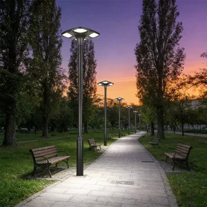 Smart Solar LED Garden Light with Battery Backup IP65 Waterproof for Pathway & Walkway