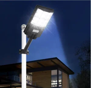 Smart Solar Streetlights with Light Control and Motion Sensors IP65 Waterproof