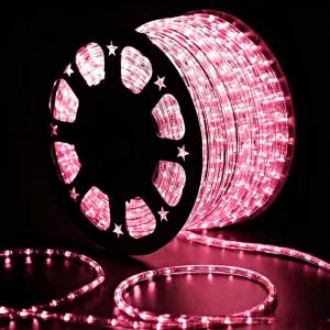 Smart WiFi App Control RGBIC Dream Color LED Rainbow Tube Light for Commercial Landscape Lighting