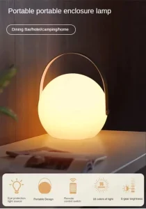 Soft Glow LED Camping Atmosphere Lamp Portable Hanging Design IP44 Waterproof Tent Lantern