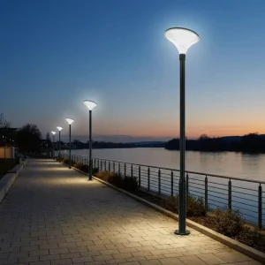Solar Aluminum Street Light, 3.5m Outdoor LED Park Automatic Night Lighting, Waterproof IP65, Energy Star Certified