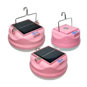 Solar Bulb Light Portable Multifunction Rechargeable LED IP66 Rated Dimmable Emergency Bulb 20000 Hours Working Time for Camping
