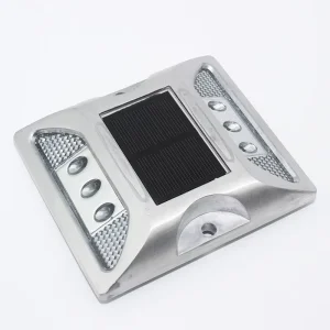 Solar Cast Aluminum Road Studs Reflective Speed Bump Road Stud Lights Emergent Garden Road Signs All Aluminum