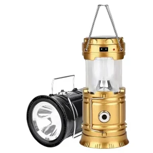 Solar Charging Camping Lantern IP55 Waterproof 3.7V Outdoor Portable Tent Lamp