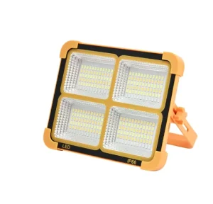 Solar Charging IP67 LED Floodlight Portable Landscape Night Market Stall Light Outdoor Multi Functional Camping Emergency Light