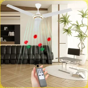 Solar DC Ceiling Fan 56 Inch AC/DC 2-in-1 PCB
