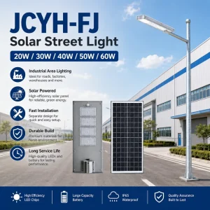Solar DC LED Highway Street Light Road IP66 CCC CE RoHS Certified Lifepo4 Battery Aluminum ABS 120 Beam Angle