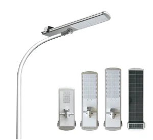 Solar DC LED Street Light IP66 CCC CE RoHS Certified Lifepo4 Battery Aluminum 5-Year Warranty Highway & Yard Use