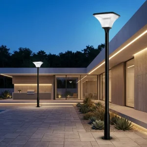 Solar DC Street Light IP65 Waterproof LED Remote Control Detachable Aluminum 6000K Daylight 3 Year Warranty Outdoor Road Light