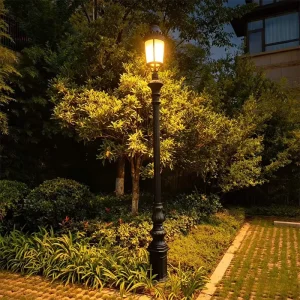 Solar & Electric Powered LED IP65 Rated Low Voltage Waterproof Road Garden Light with Aluminum Body
