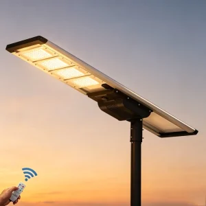 Solar Energy Light All-in-One Solar Street Light Large-Capacity Lithium Battery for Government Project