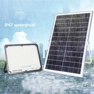 Solar Flood Lights 500w 1000w Outdoor Waterproof LED Sensor Floodlight Dusk to Dawn Flood Lights 100w 200w Solar Floodlight