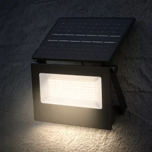 Solar Garden Flood Light Outdoor IP65 LED Foldable Wall Lamp Motion Sensor Waterproof Portable Yard Villa 3000K 4000K 6500K ABS