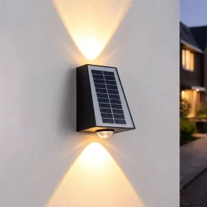 Solar Garden Lamp Solar Wall Light Villa LED Waterproof Outdoor Lighting up and Down Wall Lamp Solar Wall Lantern