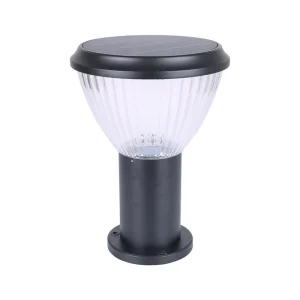 Solar Garden Lawn Light Solar Powered Waterproof Outdoor Pathway Landscape LED Solar Bollard Lights for Yard Walkway