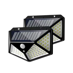Solar Garden Light 1000lm IP65 Led Solar Light PIR Motion Sensor Outdoor Solar Security Wall Light