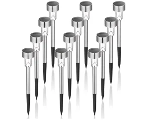 Solar Garden Light Park Mini Lawn Pathway Lamp Outdoor LED Landscape Lighting for Pathway Patio