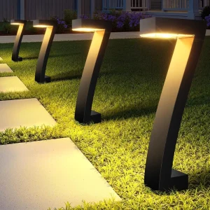 Solar Garden Lights Outdoor Pathway Lights Bright Outdoor LED Solar Lamp for Yard Driveway Walkway Landscape Lighting