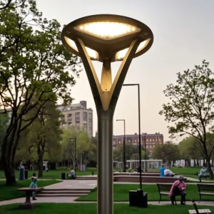 Solar Garden Path Light Outdoor One Piece Dusk to Dawn Night Sensor Auto LED Solar Garden Lights
