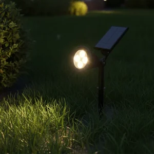 Solar Garden Stake Lights With 3W RGB Leds and 2200mAh Battery for Outdoor Retail Private Label Supply Programs 20