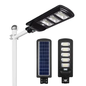 Solar IP65 ABS LED Street Light with Motion Sensor for Road Use