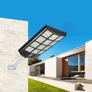 Solar IP65 LED Street Light Human Body Radar Induction Wall Lamp ABS Home Courtyard