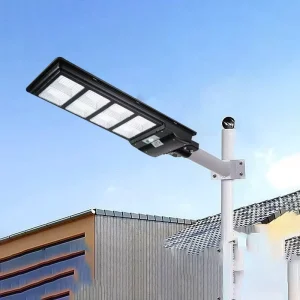 Solar IP65 Rated LED Street Lights Home Outdoor Waterproof Motion Sensor Remote Control All-in-One LED Solar Street Light
