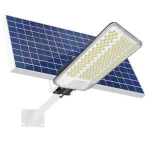 Solar IP65 Waterproof LED Street Lamp 4000W 6000K Daylight 120 Beam Angle Remote Control Outdoor Lighting