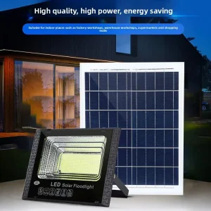 Solar IP65 Waterproof Remote Control LED Garden Lights for Residential & Outdoor Use Super Bright High Power Wall Lights