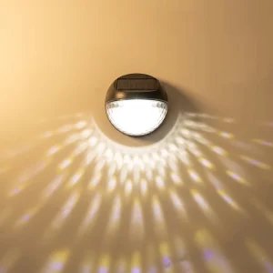 Solar LED Bollard Path Light, IP65 Waterproof, Outdoor Landscape Pillar Lamp with Filament Bulb and Dusk-to-Dawn Sensor