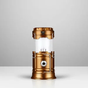 Solar LED Camping Lantern Portable Battery-Operated Vintage Hurricane Lamp Ambient Light