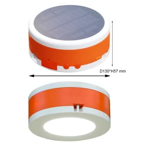 Solar LED Camping Lantern with Detachable String Lights and USB Phone Charging