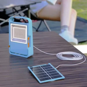 Solar LED Camping Light Ip66 waterproof outdoor portable Usb charging emergency LED floodlight barbecue hiking patio
