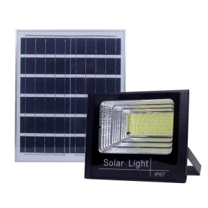 Solar LED Flood Light ABS for Outdoor Garden IP67 Waterproof High Efficiency High CRI 90