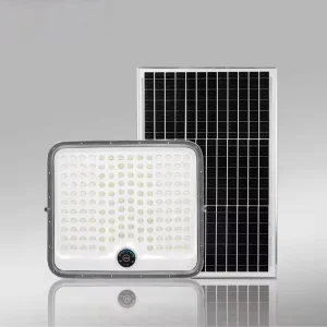 Solar LED Flood Light Outdoor 100W 500W IP65 ABS Wide Beam Angle Remote Control Garden Yard Light