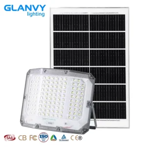 Solar LED Flood Light Outdoor Motion Sensor ABS 60W 500W IP65 Waterproof Wide Luminous Area Garden Lighting