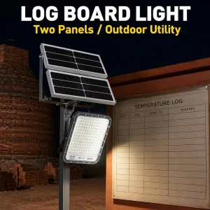 Solar LED Flood Lights High Brightness 200W 300W IP66 Rated with PIR Motion Sensor Dusk to Dawn Outdoor Lighting Factory