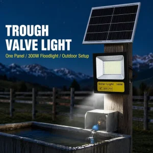 Solar LED Floodlight 170lm/w IP66 PIR Motion Waterproof Home Sensor Outdoor Garden Wall Balcony Terrace Wall Light