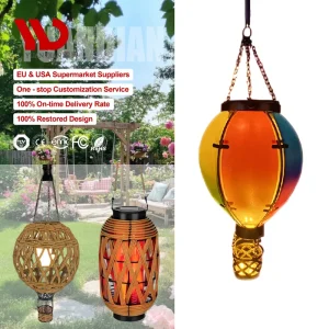 Solar LED Garden Lights IP65 Rated Small Size High Brightness Water Resistant Full Brand Customization